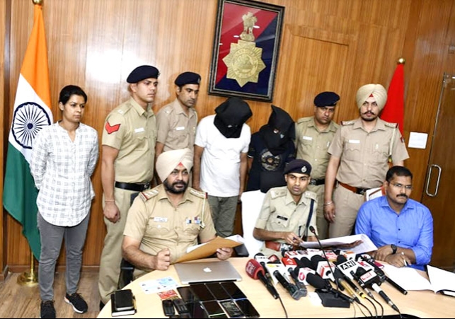 Chandigarh Police Arrested Two Frauders